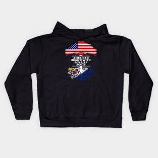 American Grown With Bonaire Roots - Gift for Bonaire From Bonaire Kids Hoodie